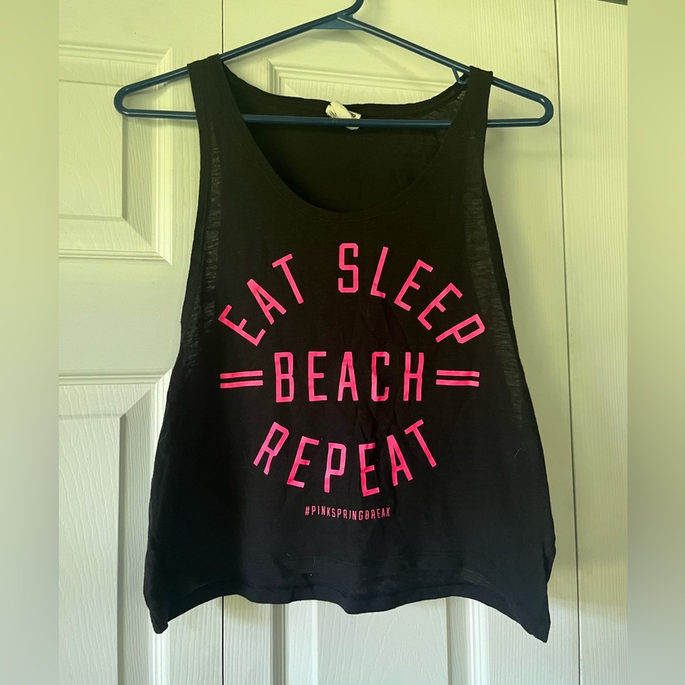 PINK Victoria Secret Cropped Tank